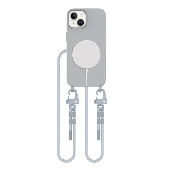 Tech-Protect Magnecklace MagSafe Apple iPhone 14 Crayon Grey THP3301 5906302376049