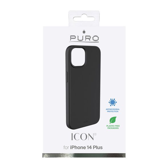 PURO ICON Cover - iPhone 14 Plus / 15 Plus black PUR596 8033830312274