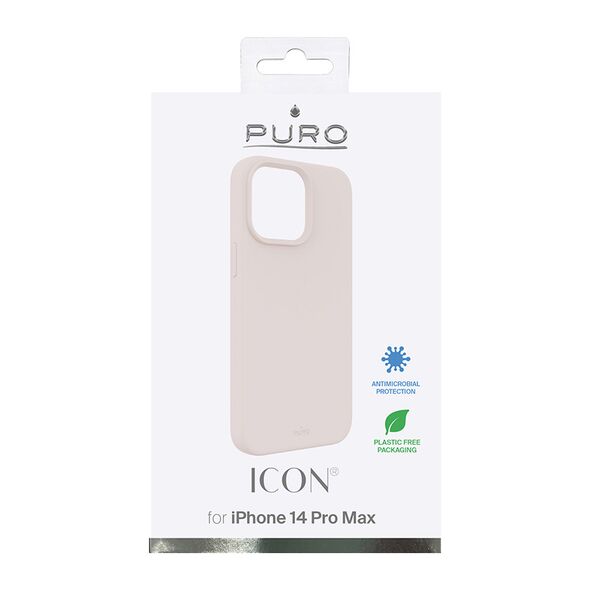 PURO ICON Cover Apple iPhone 14 Pro Max (pink sand) PUR602 8033830312960