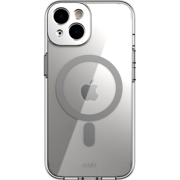 Moshi iGlaze MagSafe Apple iPhone 14 Plus / 15 Plus (Silver) MOSH238 4711064645798