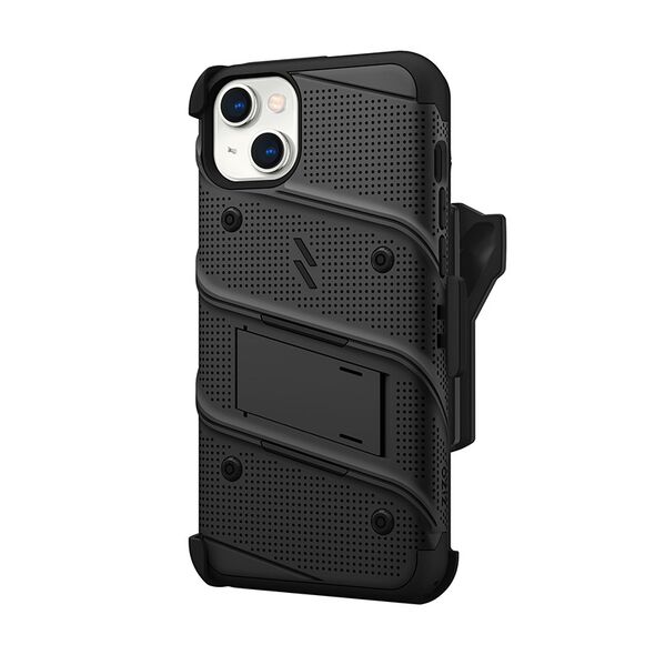 ZIZO BOLT Series Apple iPhone 14 Plus / 15 Plus with tempered glass (Black) ZIZ107 888488338514