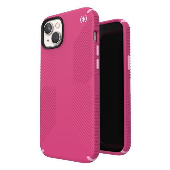 Speck Presidio2 Grip MagSafe MICROBAN Apple iPhone 14 Plus / 15 Plus (Digitalpink / Blossompink / White) SPK385 840168523986