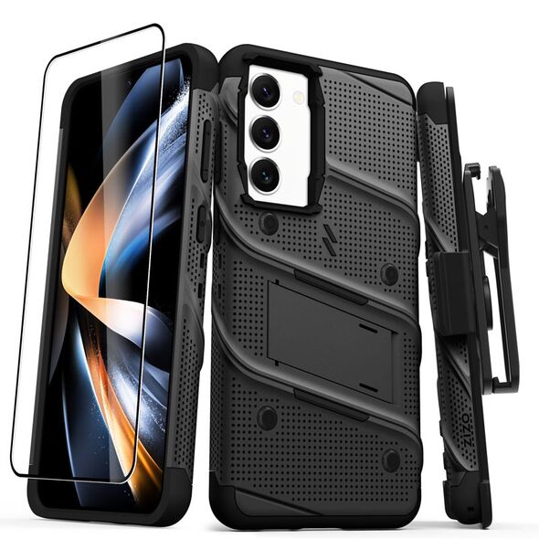 ZIZO BOLT Series Samsung Galaxy S23+ Plus with tempered glass (black) ZIZ122 888488339757
