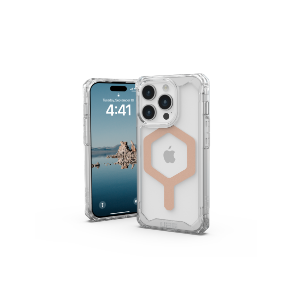 UAG Urban Armor Gear Plyo MagSafe Apple iPhone 15 Pro (ice-rose gold) UAG1312 840283909597