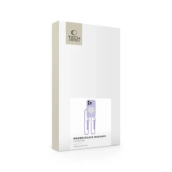 Tech-Protect Magnecklace MagSafe Apple iPhone 15 Pro Lavender THP3297 5906302375998
