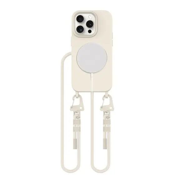 Tech-Protect Magnecklace MagSafe Apple iPhone 15 Pro Cosmic Latte THP3330 5906302313136