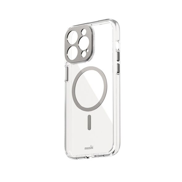 Moshi iGlaze MagSafe Apple iPhone 15 Pro Max (Luna Silver) MOSH306 4711064646931