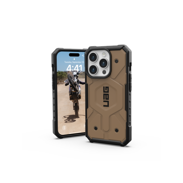 UAG Urban Armor Gear Pathfinder MagSafe Apple iPhone 15 Pro (dark earth) UAG1247 840283909467