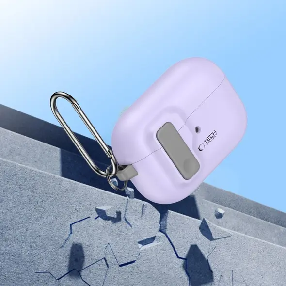 Tech-Protect Slim Hook Apple Airpods Pro 1 / 2 Lavender THP3264 5906302376254