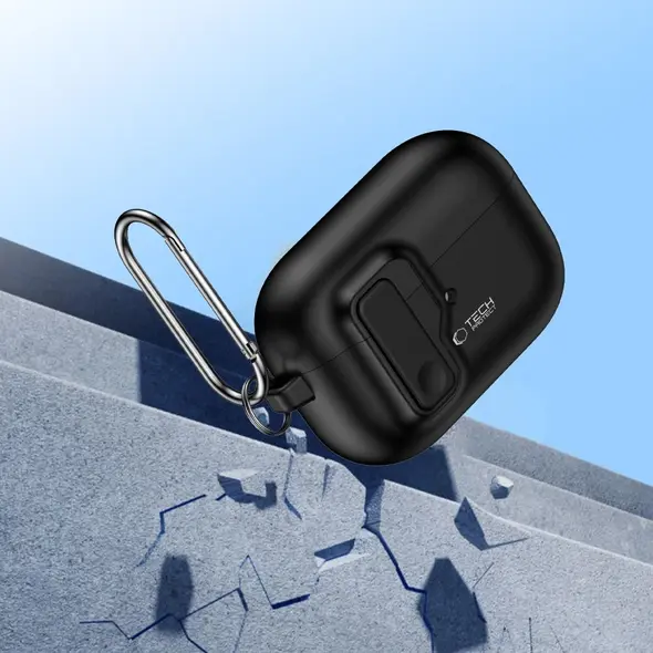 Tech-Protect Slim Hook Apple Airpods Pro 1 / 2 Black THP3265 5906302376261
