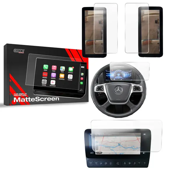 Matte GrizzGlass CarDisplay Protection Mercedes Actros F 2021-2024 [4in1] GRZ11579 5906146448414