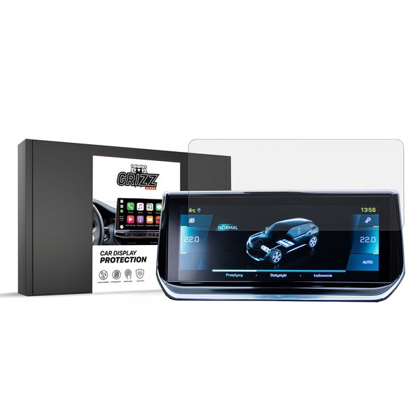Matte GrizzGlass CarDisplay Protection Peugeot 208 2gen 2022 GRZ6518 5904063564743