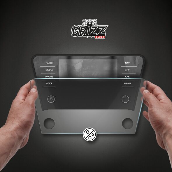 Matte GrizzGlass CarDisplay Protection Skoda Octavia III 8 cali Bolero GRZ5151 5904063567416