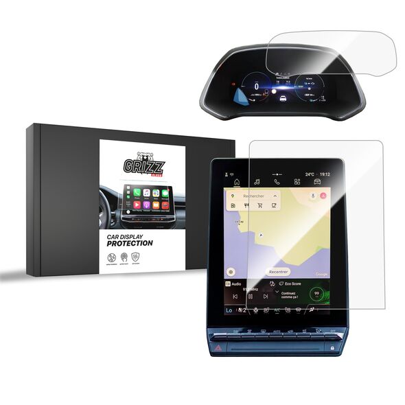 Ceramic GrizzGlass CarDisplay Protection Renault Symbioz 10,4" 2024 [2in1] GRZ10645 5906146435995