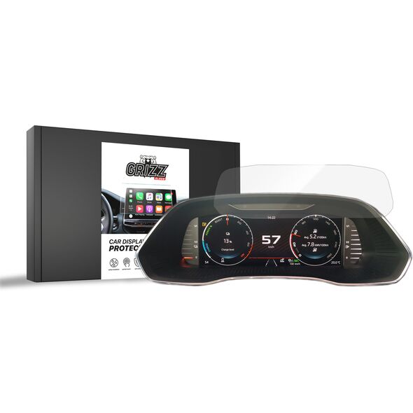 Ceramic GrizzGlass CarDisplay Protection Skoda Karoq Virtual Cockpit 10,25" 2021 GRZ7718 5904063594986