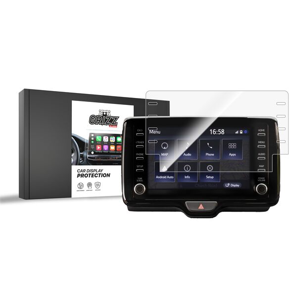Ceramic GrizzGlass CarDisplay Protection Toyota CH-R 8” 2019-2023 GRZ7824 5906146400825
