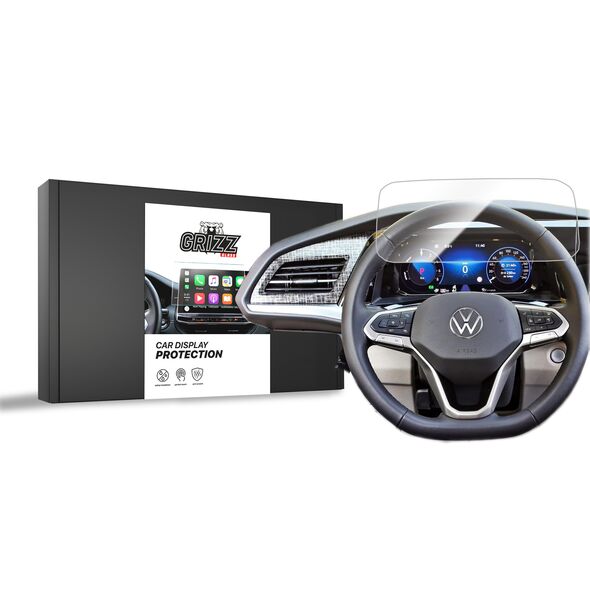 Ceramic GrizzGlass CarDisplay Protection Volkswagen Multivan 4 Virtual Cockpit 10,25" 2021 GRZ7697 5904063594771