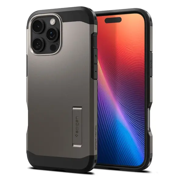 Spigen Spigen Tough Armor MAG iPhone 16 Pro MagSafe gunmetal ACS08145