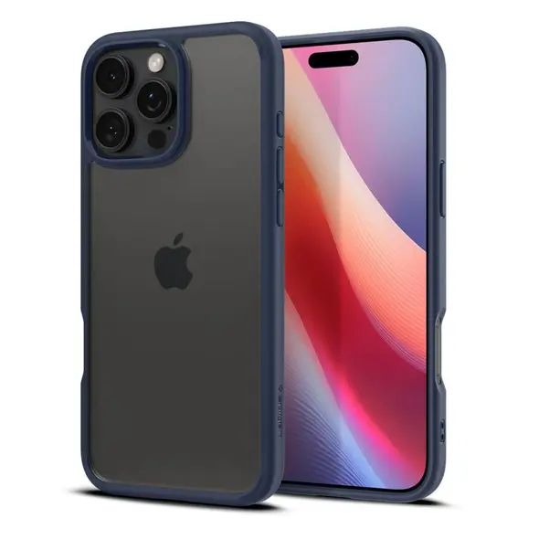 Spigen Spigen Ultra Hybrid iPhone 16 Pro navy blue/granatowy ACS08126