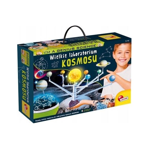 Lisciani LISCIANI I"M A GENIUS WIELKIE LABORATORIUM KOSMOSU.