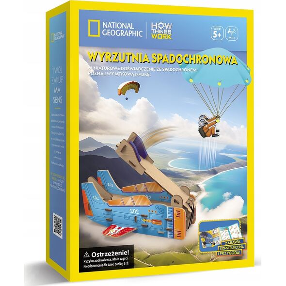 Cubic Fun CUBIC FUN NATIONAL GEOGRAPHIC STEM WYRZUTNIA SPADOCHRONOWA.