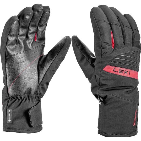Leki LEKI RĘKAWICE Cosmos black/red 10.0