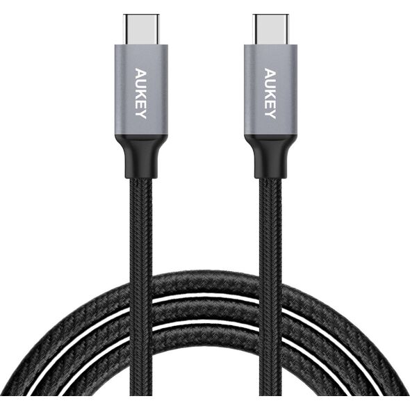 Kabel USB Aukey USB-C - USB-C 2 m Czarny (CB-CD6)