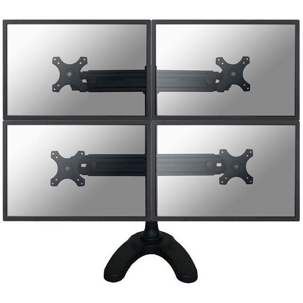 Neomounts Stojak biurkowy na 4 monitory 19" - 30" (FPMA-D700DD4)