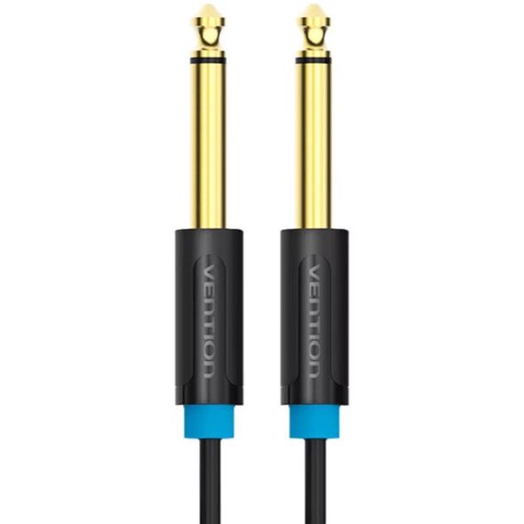 VENTION 6.5mm Male to Male Audio Cable 2M Black (BAABH) (VENBAABH) έως 12 άτοκες Δόσεις