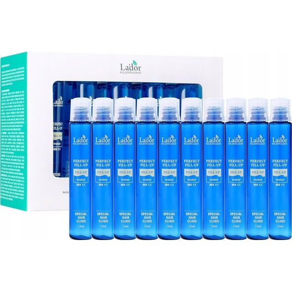 Alkotest LA'DOR_Perfecti Hair Fill-Up Special Hair Clinic regenerujące ampułki do włosów zniszczonych 10x13ml