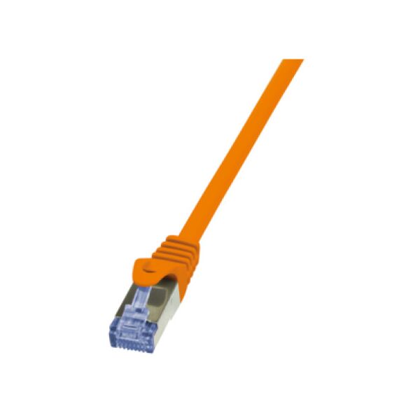 LogiLink Patchcord, CAT6A, S/FTP, PIMF, 2m, pomarańczowy (CQ3058S)
