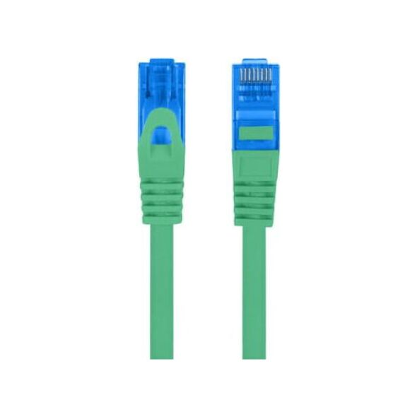 Lanberg PATCHCORD KAT.6A S/FTP LSZH CCA 0.5M ZIELONY FLUKE PASSED LANBERG