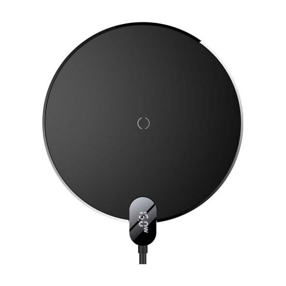 Ładowarka Baseus Digital LED Indukcyjna 1x USB-A 2 A (BSU3185BLK)