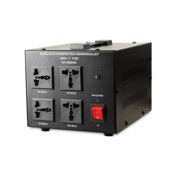 Przetwornica Volt Konwerter napięcia VP 2000 230VAC/110VAC