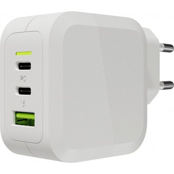 Ładowarka Green Cell PowerGaN 1x USB-A 2x USB-C 3.25 A (CHARGC08W)