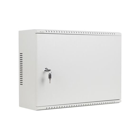 Szafa Lanberg Szafa instalacyjna rack wiszšca 19 cali 4u+3u 540x200 niskoprofilowa (złożona) szara