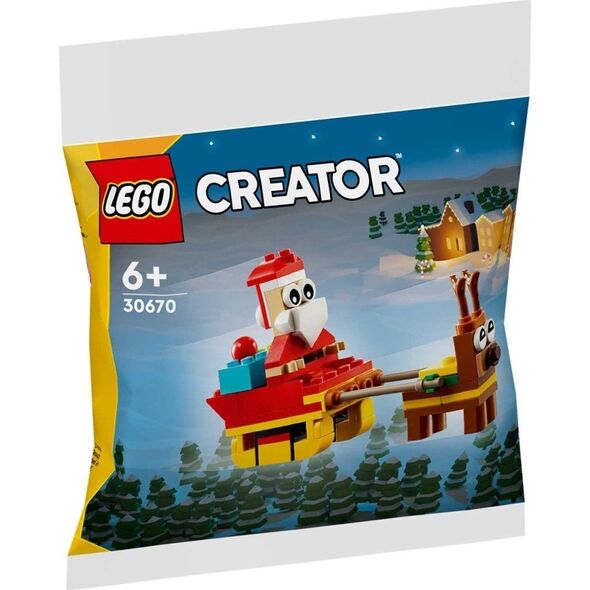 LEGO Creator Przejażdżka saniami Świętego Mikołaja (30670)