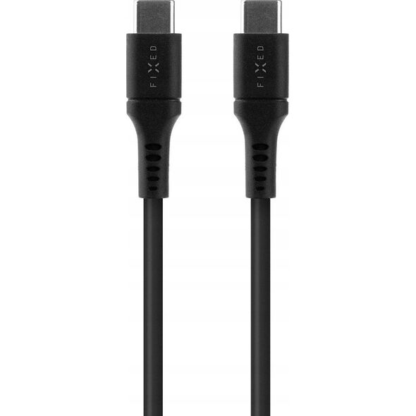 Fixed Fixed USB-C/USB-C i obsługą PD, 0,5 m, USB 2.0, 60 W, czarny
