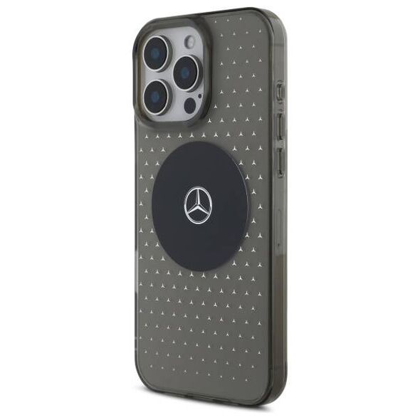 Mercedes case for iPhone 16 Pro 6,3&quot; MEHMP16L23HCPK Hardcase MB Case Star Pattern black 3666339326340