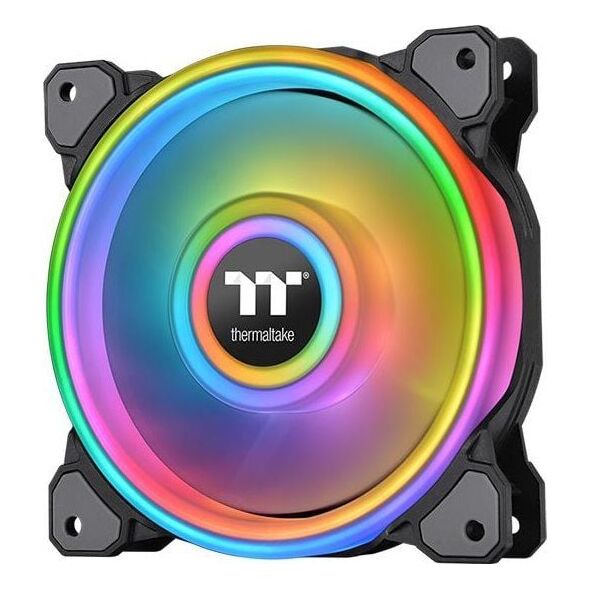 Wentylator Thermaltake Riing Quad 12 RGB Czarny (CL-F088-PL12SW-C)