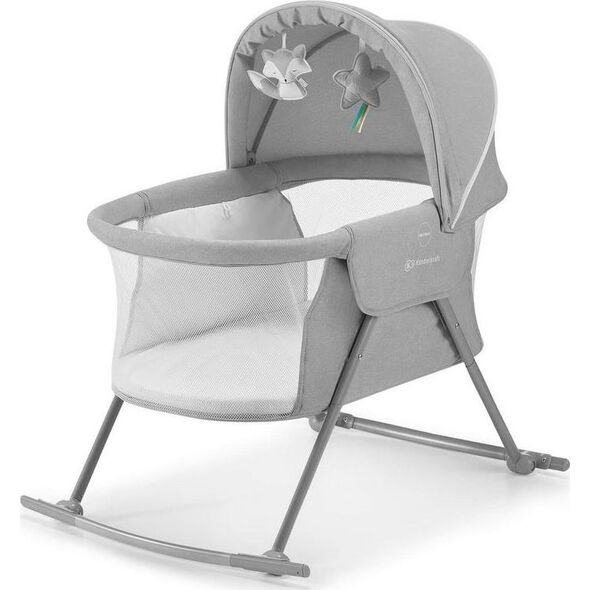 KinderKraft Kinderkraft Łóżeczko/kołyska LOVI grey