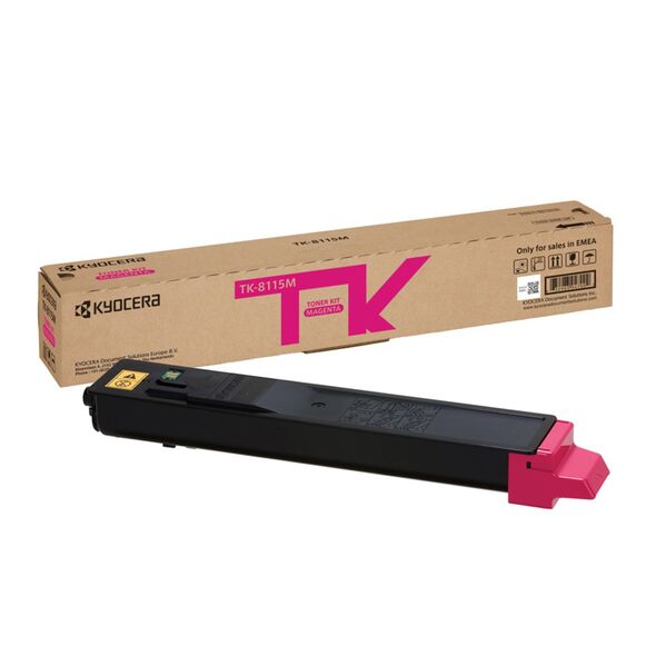 KYOCERA ECOSYS  M8124cidn/M8130cidn TONER MAGENTA 8k (TK-8115M) (KYOTK8115M) έως 12 άτοκες Δόσεις