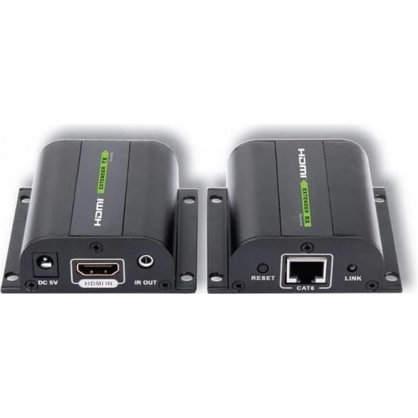 System przekazu sygnału AV Techly Extender HDMI po skrętce kat 6a/7 (020355)