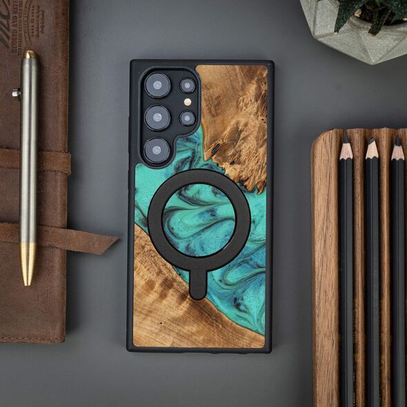 Bewood Unique case for Samsung Galaxy A55 5G Planets Earth with MagSafe 5906306015739