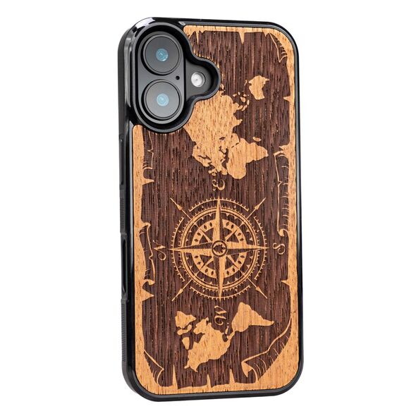 Bewood case for iPhone 16 6,1&quot; Compass Merbau 5906306015364