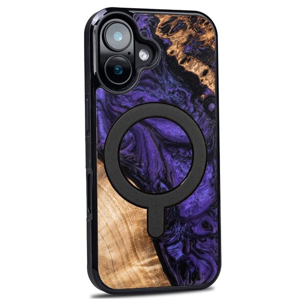 Bewood Unique case for iPhone 16 6,1&quot; Violet with MagSafe 5906306016163