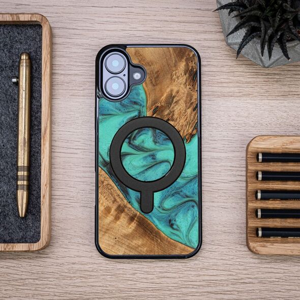 Bewood Unique case for iPhone 16 Plus 6,7&quot; Turquoise with MagSafe 5906306016897