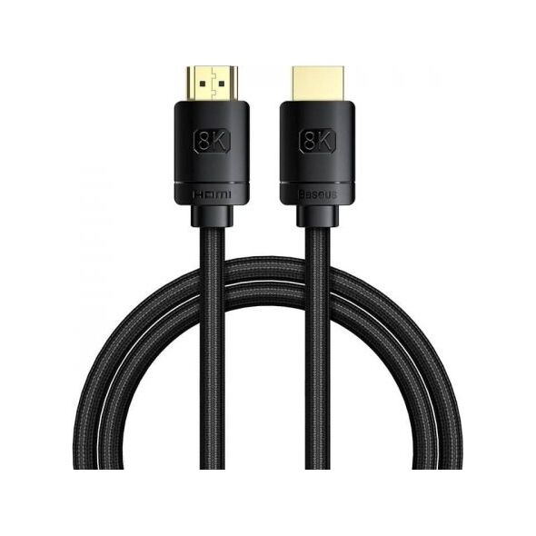 Kabel Baseus HDMI - HDMI 1m czarny (CAKGQ-J01)
