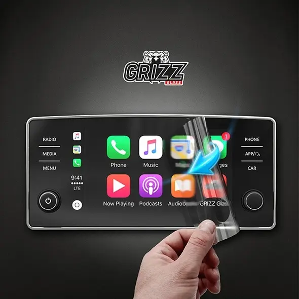 Folia matowa GrizzGlass CarDisplay Protection Volkswagen VW Jetta MK7 Discover Media (2017-2022)