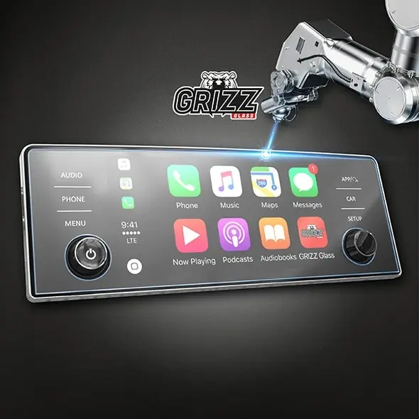 Folia matowa GrizzGlass CarDisplay Protection radio samochodowe Android BMW 4 F32 F33 F36 10,25" (2013-2021)